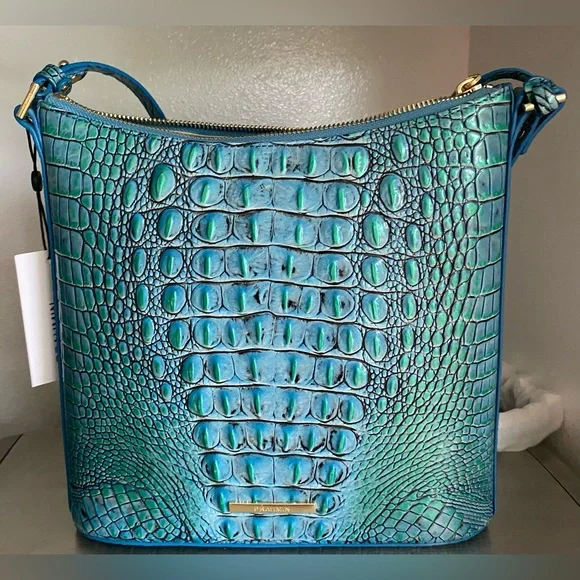 BRAHMIN..IRIDESCENT ESPLANADE CROSSBODY HANDBAG - Picture 5 of 15